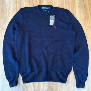 Vintage New with Tags Polo Ralph Lauren Sweater in dark blue